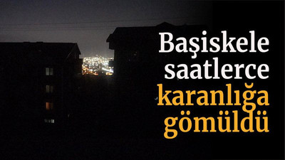 Başiskele saatlerce karanlığa gömüldü